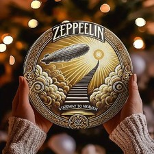 Blechschild rund Zeppelin