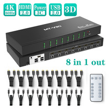 MT-VIKI 8 Port HDMI KVM Switch