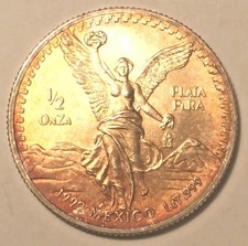 1992 Mexico Ley 999 1/2 Onza
