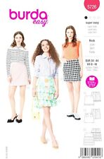 Burda Easy Schnittmuster Nr. 5726 - Rock - Sommerrock - 3 Varianten