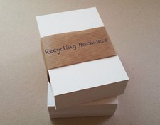 Karteikarten Karten blanko Recycling 250g/m² hochweiß DIN A7, A6, A5