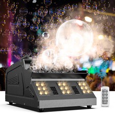 2000W LED RGB 3in1 DMX Nebelmaschine Fog Bubble Rauch Disco Party &Fernbedienung