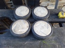 4  Räder für Rasenmäher Sabo   