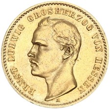 Hessen Ernst Ludwig 10 Mark