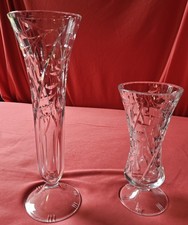 2 Vasen aus Bleikristall von