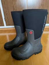 Dunlop - Herren Gummistiefel "Snugboot Pioneer" schwarz/grau, Gr. 42