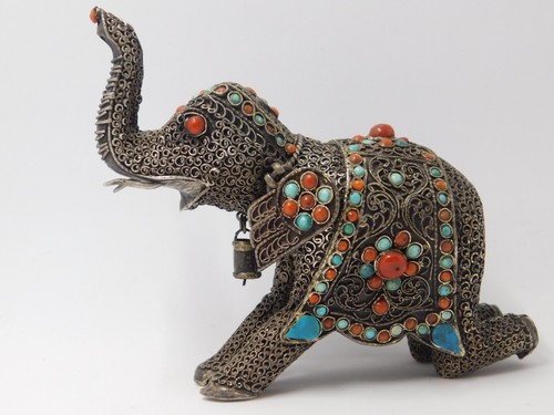 Elefant silber 925 157 - silber,