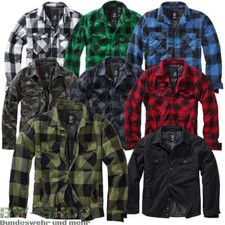 CHECK SHIRT LUMBER GEFÜTTERT HOLZFÄLLERHEMD WINTER HEMD KARIERT LANGARM FLANELL