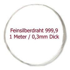 (3,99€/m) Feinsilber-Draht