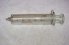 Glasspritze 50 ml Spritze