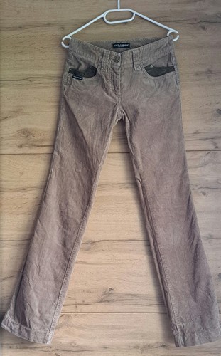 Dolce gabbana cordhose braun - dolce, &