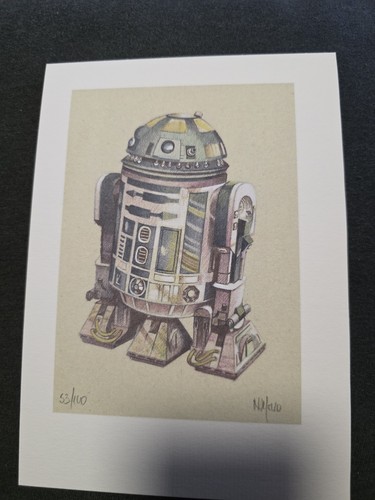 Star wars lithographie angel - wars,