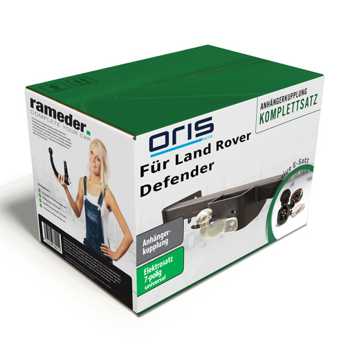 Oris anhängerkupplung starr - starr, &