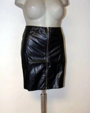 Sexy Leder Imitat Mini Rock