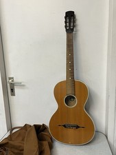 Alte Akustikgitarre Albin L. Paulus Markneukirchen mit Tasche L: 93 cm