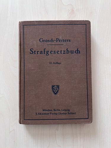 Antiquariat strafgesetzbuch - antiquariat:,