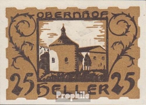 Banknoten obernhof 1920 - banknoten,