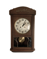 Antike Art Deco deutsche Mauthe Regulator Wanduhr um 1930