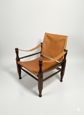 Danish designer Kaare Klint “KK47000” Mid Century Safari Chair