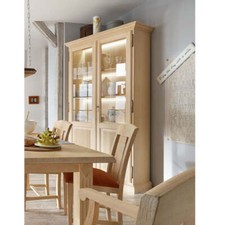 Vitrine Pinie massiv Cadiz -