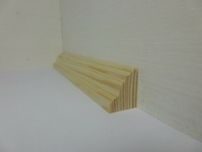 1Stk 100cm Profilleiste Simsleiste Kiefer 20x26mm Holzleisten Zierleiste