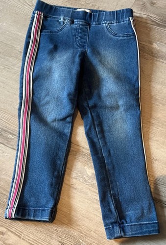 Blau gestreifte jeans - blau, jeggings