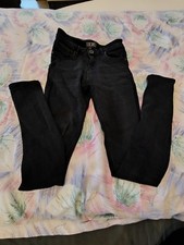 Blind Date Jeanshose Stretchhose Hose Damenhose 25/32 Dunkelgrau Svhwarz