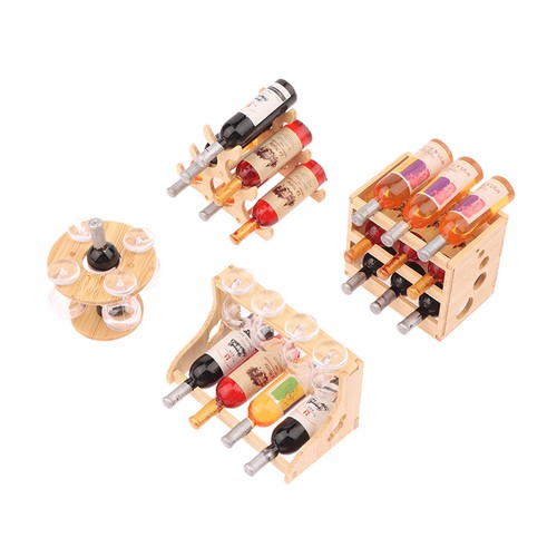 Puppenhaus miniatur mini wein - puppenhaus,