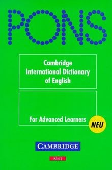 Pons wörterbuch cambridge - wörterbuch,,