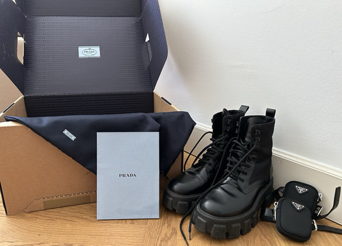 Prada monolith combat stiefel - monolith,