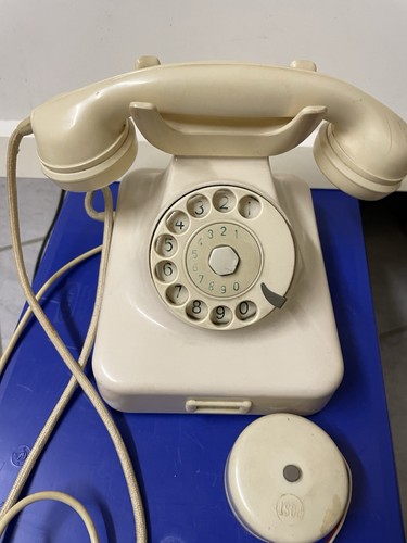 Telefon weiß vintage mit - telefon,