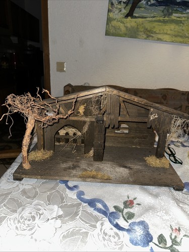 Alte krippe weihnachtskrippe - alte,
