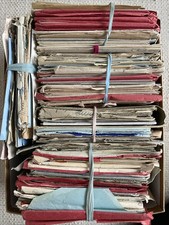 Konvolut alte Briefe gestempelt mit Briefmarken ca. 1943 /  3,2kg