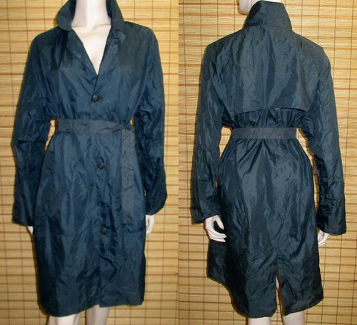 Blauer regenmantel raincoat - regenmantel,
