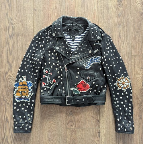 Zara nieten leder - nieten, damen