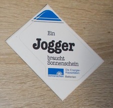 Alter Aufkleber | Sticker Sonnenschein Batterien - Jogger