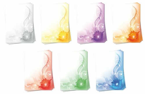 Blatt motivpapier mix - blatt,