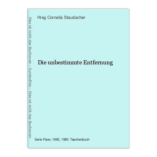 Die unbestimmte entfernung - die,