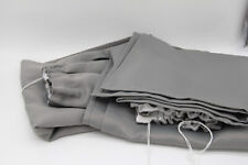 2er Woltu Verdunklungsvorhänge Seitenschal hellgrau Verdunklungsgardine 70x135cm