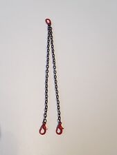 2er Kettengehänge, Krankette,  12cm (6m) 1:50 Haken geschlossen