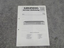 Schaltplan Service Manual für Tuner Radio Grundig T7000