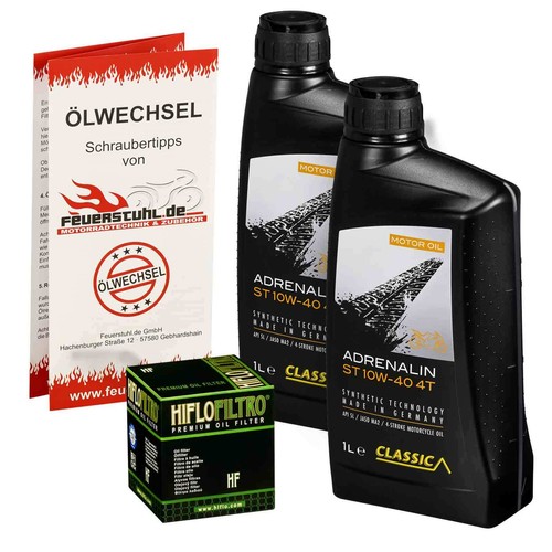 ölwechselset adrenaline hiflo - Ölwechselset, adrenaline/hiflo