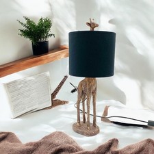 52 cm hohe goldene Giraffe