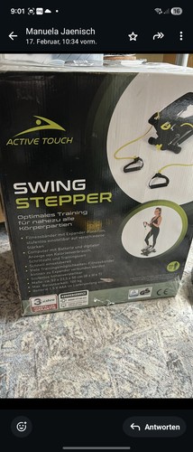 Active touch swing stepper - touch,