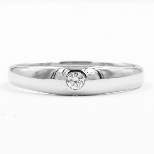 Ring band mit brillant - ring,