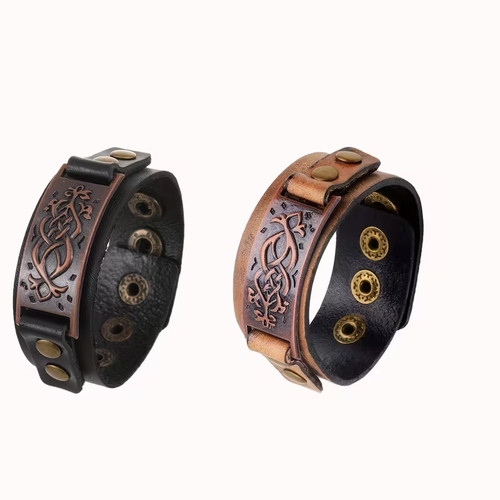 Herren armband leder vintage - armband,