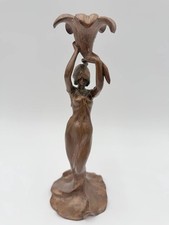 Art Nouveau Bronze Woman