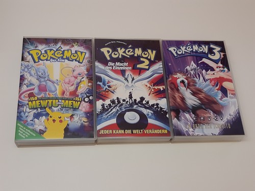 Pokemon pokémon 3 - 2, vhs