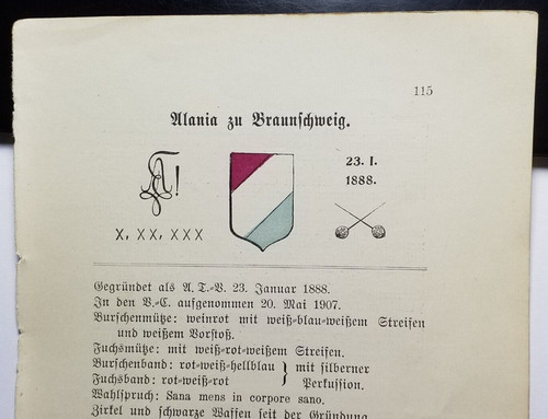 Turnerschaft alania - alania, zu