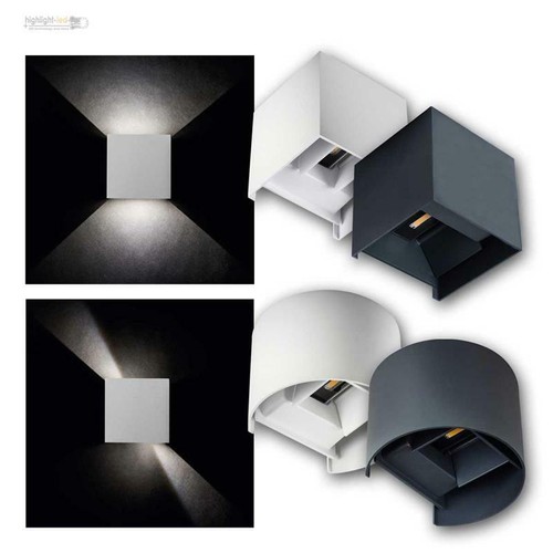Led außen wand - led, 7w